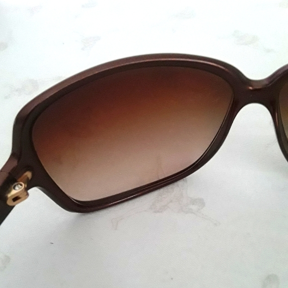 DOLCE & GABANA BRONZE SUNGLASSES - Picture 6 of 12